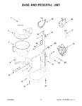 Diagram for 04 - Base And Pedestal Unit