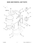 Diagram for 04 - Base And Pedestal Unit Parts