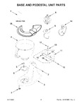 Diagram for 03 - Base And Pedestal Unit Parts