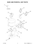 Diagram for 03 - Base And Pedestal Unit Parts