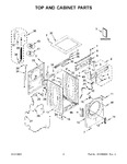 Diagram for 02 - Top And Cabinet Parts