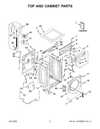 Diagram for WFW6605MC1