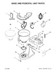 Diagram for 03 - Base And Pedestal Unit Parts