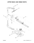 Diagram for 06 - Upper Wash And Rinse Parts