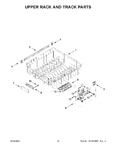 Diagram for 07 - Upper Rack And Track Parts