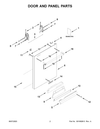 Diagram for KDTE204KWH2