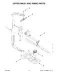 Diagram for 06 - Upper Wash And Rinse Parts