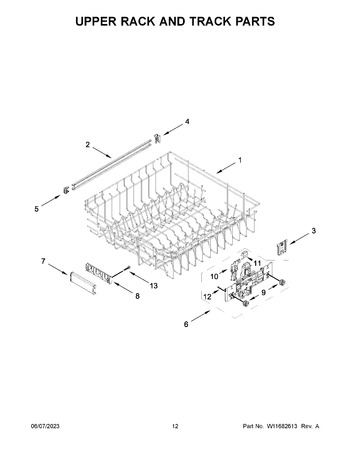 Diagram for KDTE204KWH2