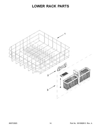 Diagram for KDTE204KWH2