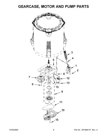 Diagram for WTW4957PW0