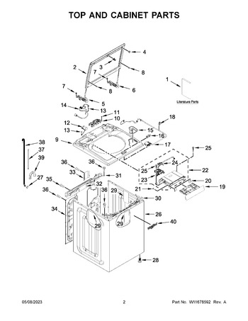 Diagram for WTW6157PB0