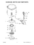 Diagram for 05 - Gearcase, Motor And Pump Parts