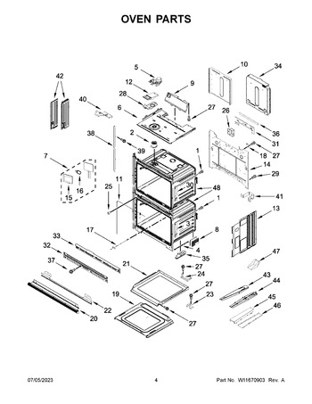 Diagram for WOED7030PV00