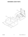 Diagram for 09 - Microwave Door Parts