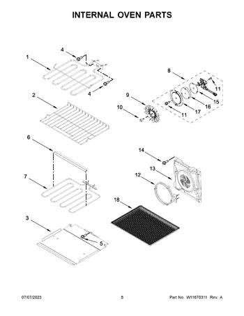 Diagram for WOEC7030PV00