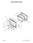 Diagram for 04 - Oven Door Parts