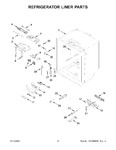 Diagram for 03 - Refrigerator Liner Parts