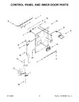 Diagram for 03 - Control Panel And Inner Door Parts