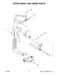 Diagram for 06 - Upper Wash And Rinse Parts