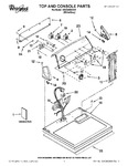 Diagram for 01 - Top And Console Parts