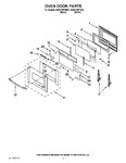 Diagram for 02 - Oven Door Parts