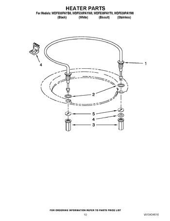 Diagram for WDF530PAYW0