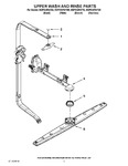 Diagram for 07 - Upper Wash And Rinse Parts