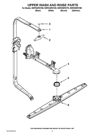 Diagram for WDF530PAYW0