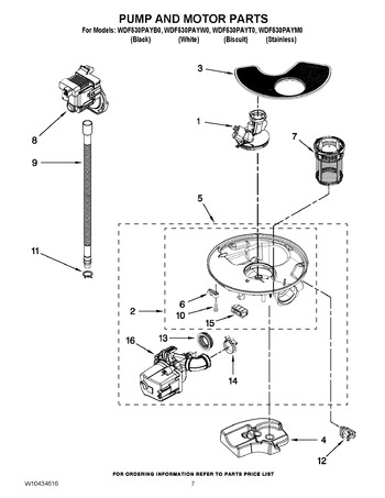 Diagram for WDF530PAYW0