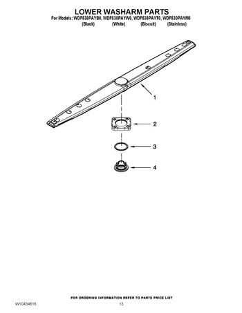 Diagram for WDF530PAYW0