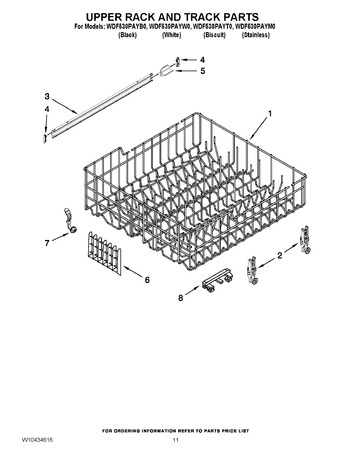 Diagram for WDF530PAYW0