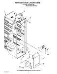 Diagram for 02 - Refrigerator Liner Parts