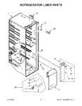 Diagram for 03 - Refrigerator Liner Parts