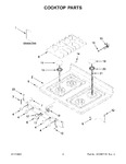 Diagram for 02 - Cooktop Parts