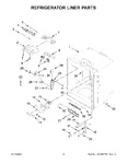 Diagram for 03 - Refrigerator Liner Parts