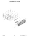 Diagram for 10 - Lower Rack Parts
