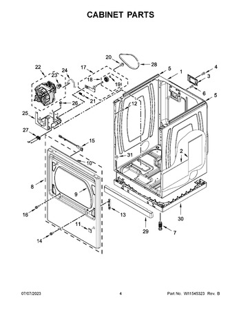 Diagram for WED7120HW2