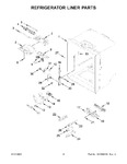 Diagram for 03 - Refrigerator Liner Parts