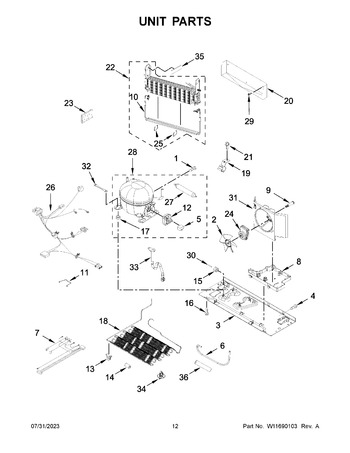 Diagram for WRF540CWHZ10