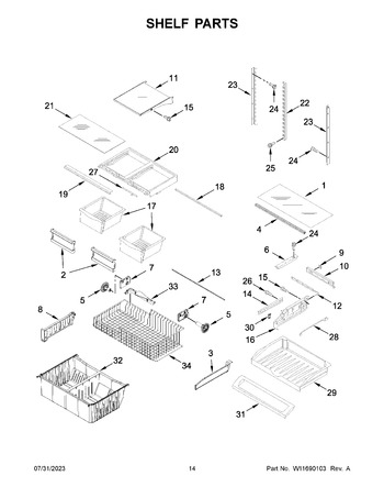 Diagram for WRF540CWHZ10