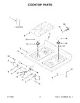 Diagram for 02 - Cooktop Parts