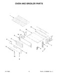 Diagram for 06 - Oven And Broiler Parts