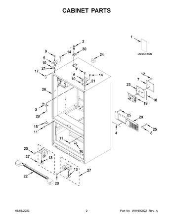 Diagram for WRF555SDFZ17