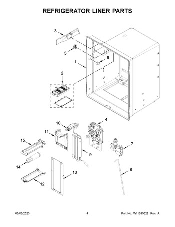 Diagram for WRF555SDFZ17