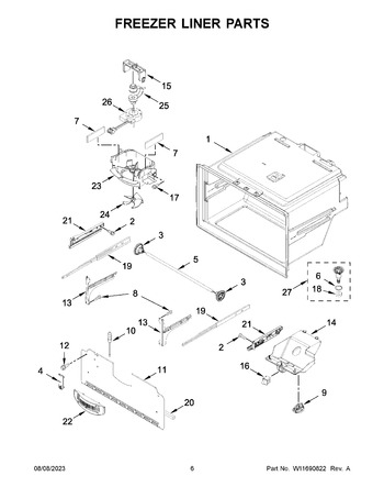 Diagram for WRF555SDFZ17