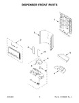 Diagram for 09 - Dispenser Front Parts