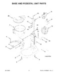 Diagram for 04 - Base And Pedestal Unit Parts