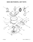 Diagram for 03 - Base And Pedestal Unit Parts