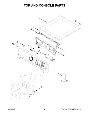 Diagram for MGD8630HW4