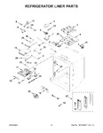 Diagram for 03 - Refrigerator Liner Parts